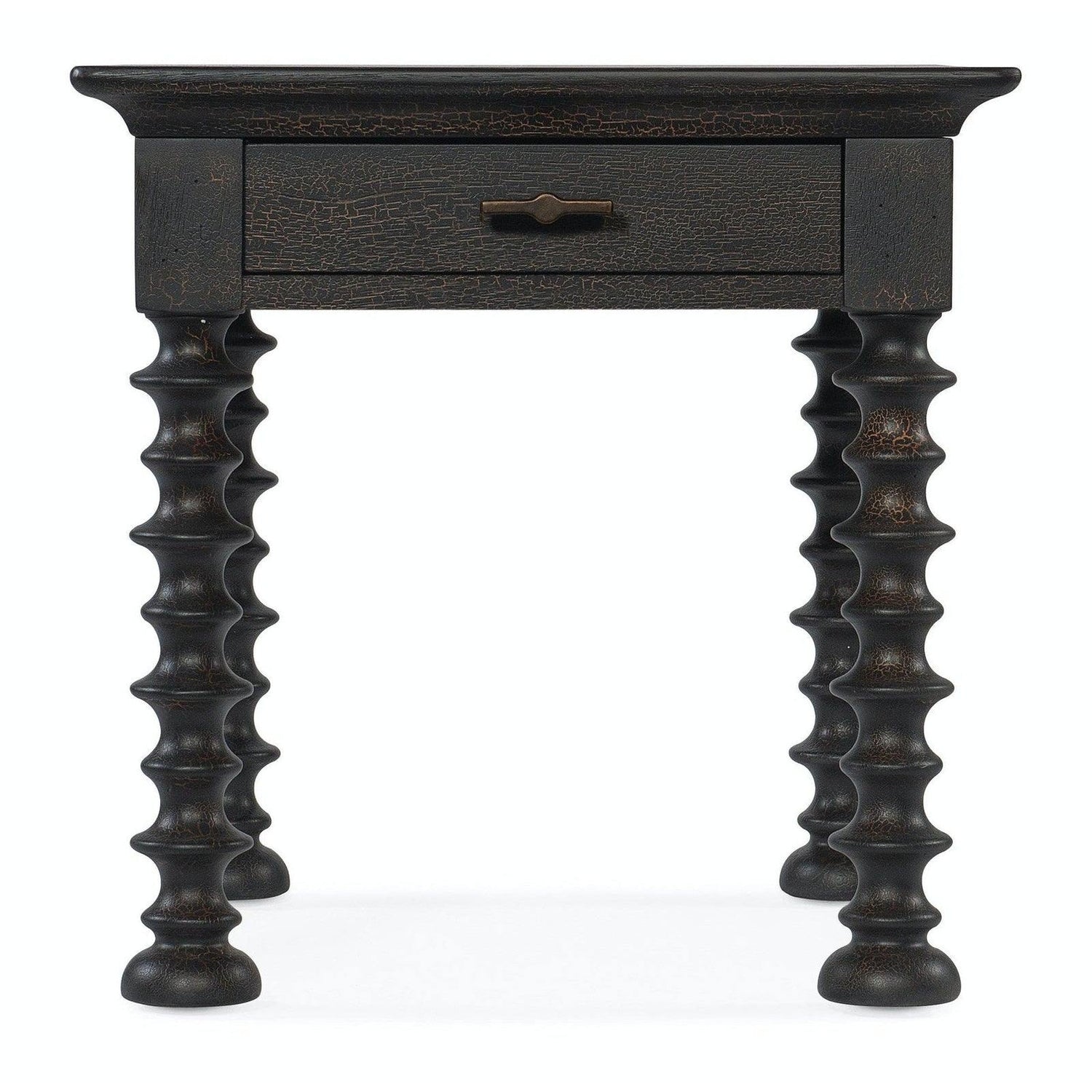 Big Sky Turned Leg End Table | Hooker | Home Elegance USA