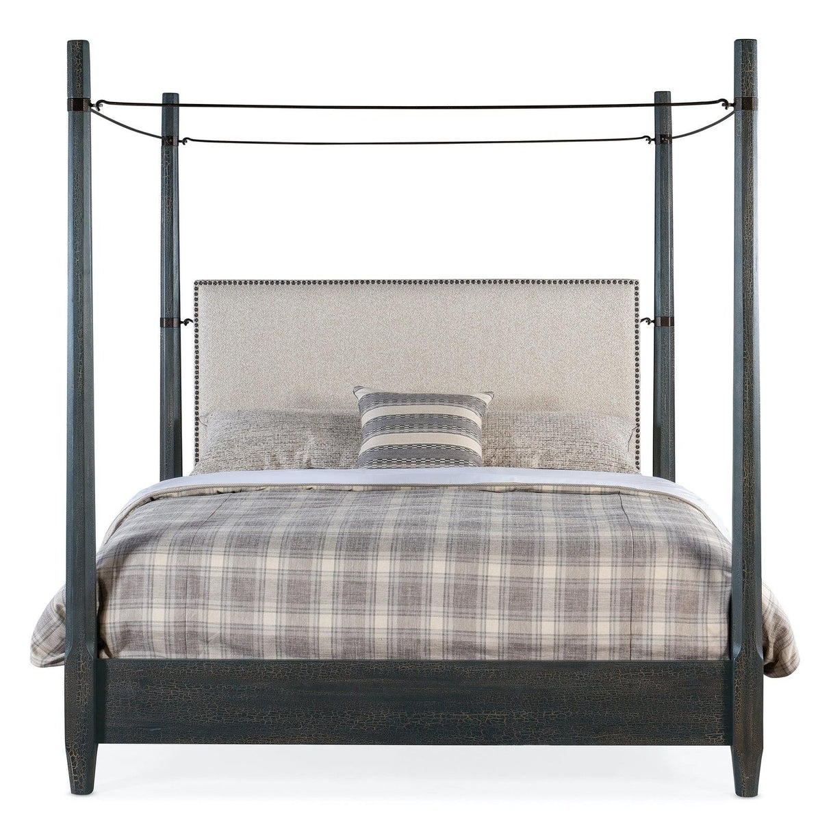 Big Sky Cal King Poster Bed With Canopy - | Hooker | Home Elegance USA