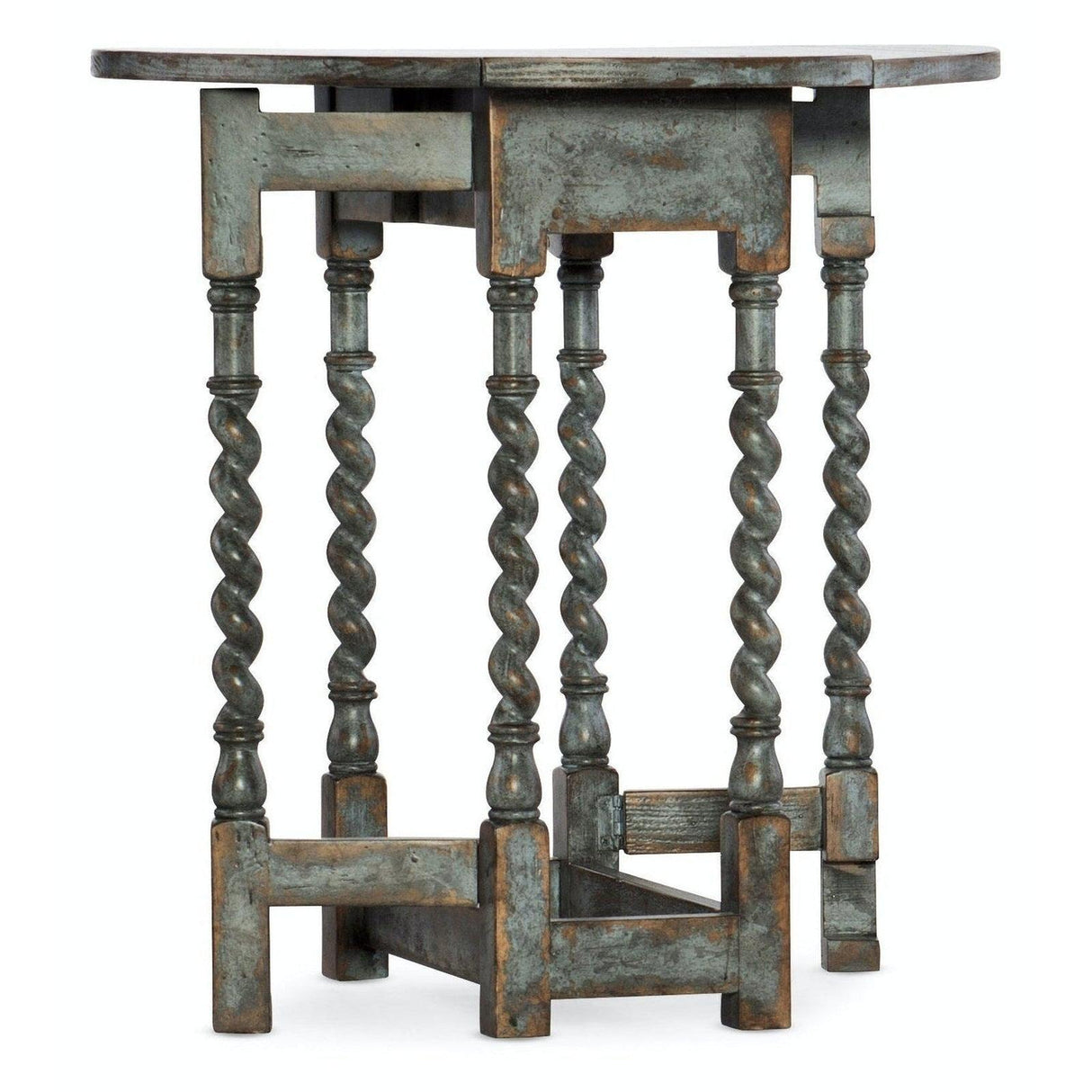 Hooker Furniture La Grange Prause Gate Leg Round Table