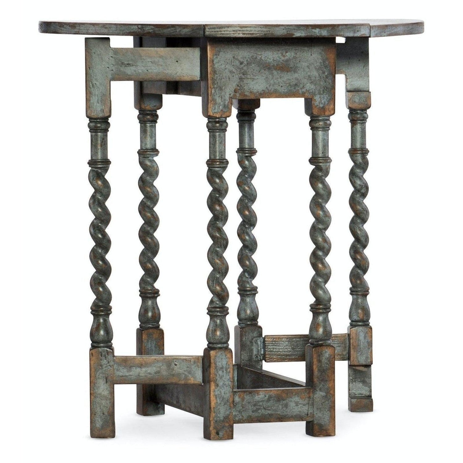 Hooker Furniture La Grange Prause Gate Leg Round Table