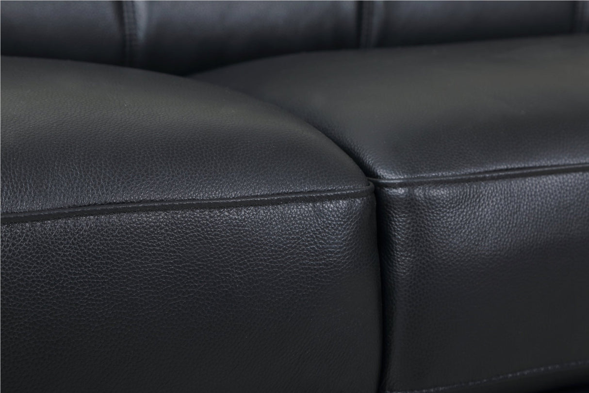 Top Grain Italian Leather Chair - Home Elegance USA