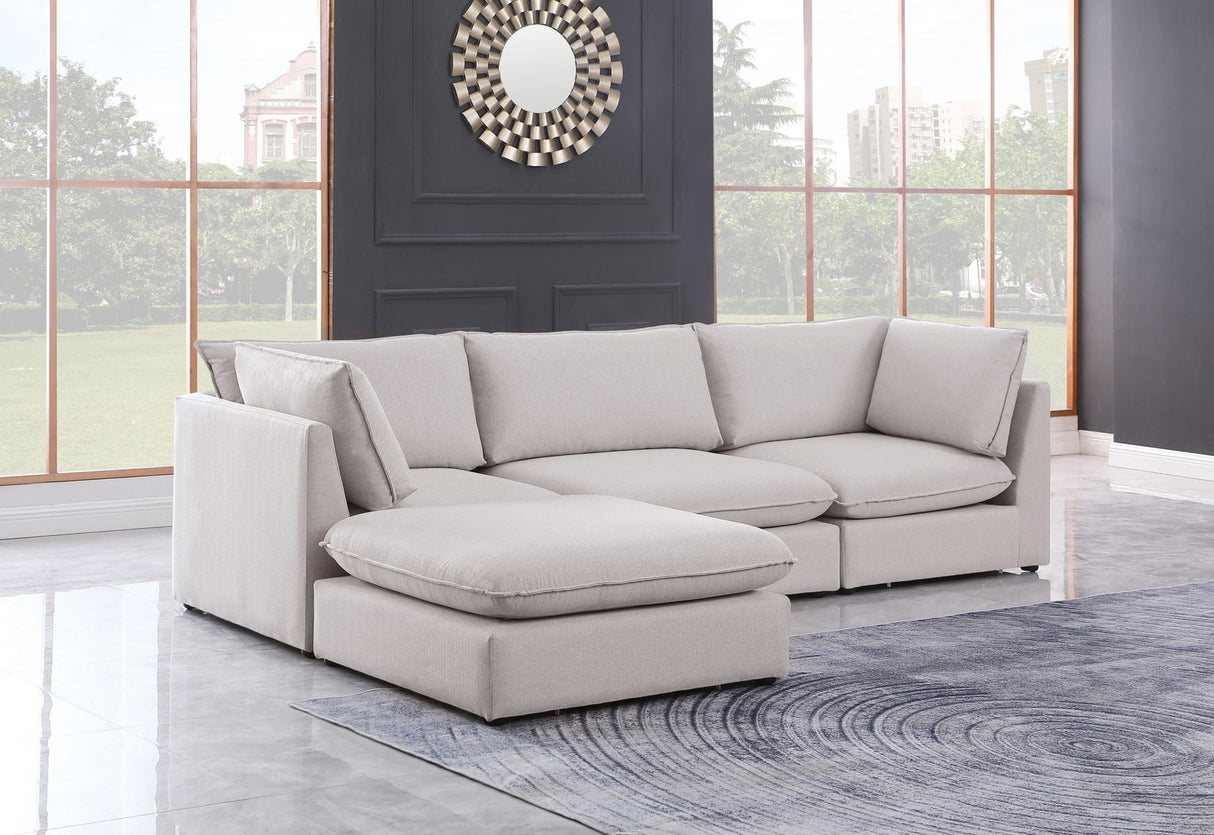 Mackenzie - Modular Sectional 4 Piece - Beige - Home Elegance USA