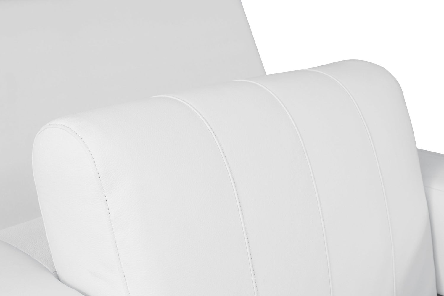 Global United Top Grain Italian Leather  Chair - Home Elegance USA