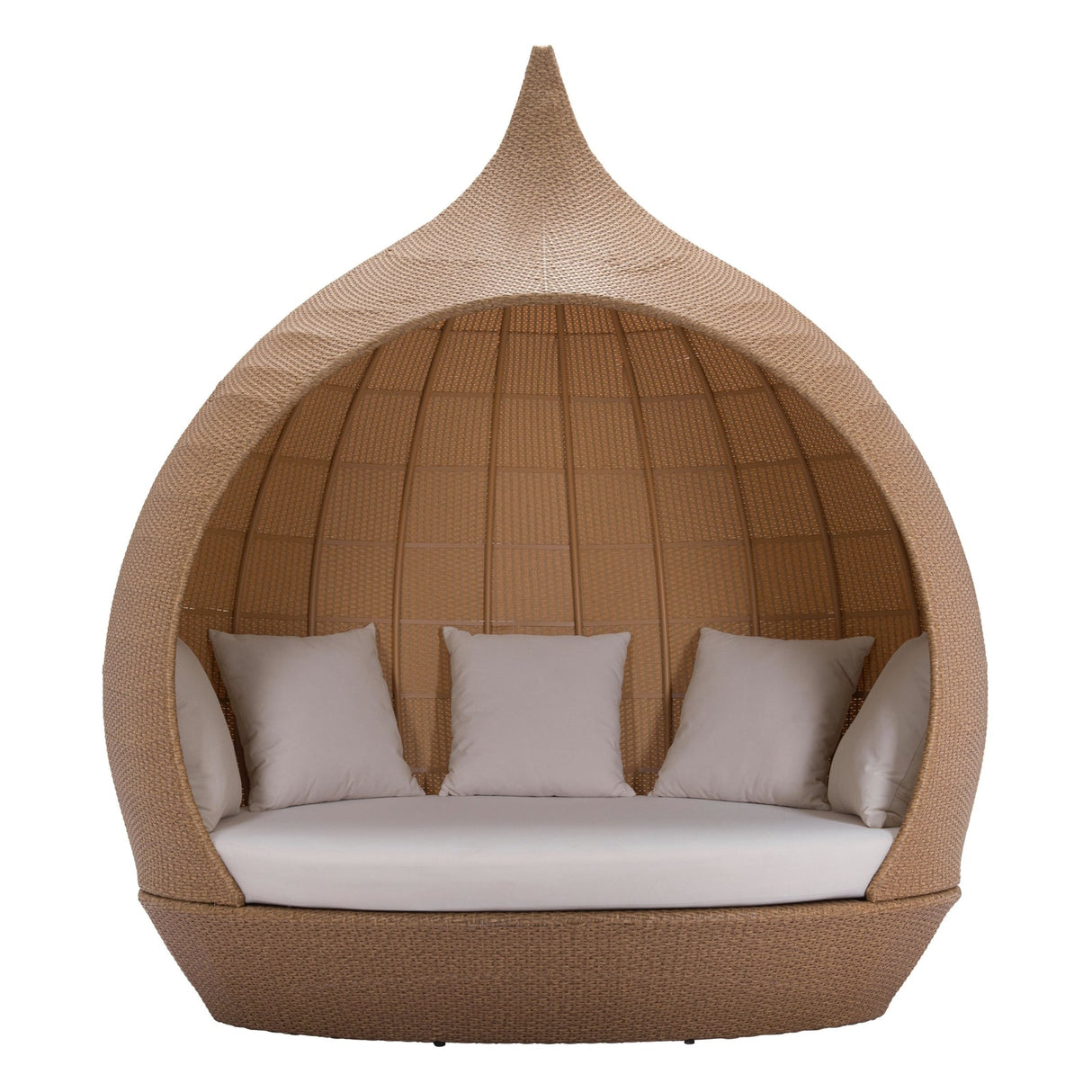 Zuo St Lucia Beach Daybed Beige & Natural