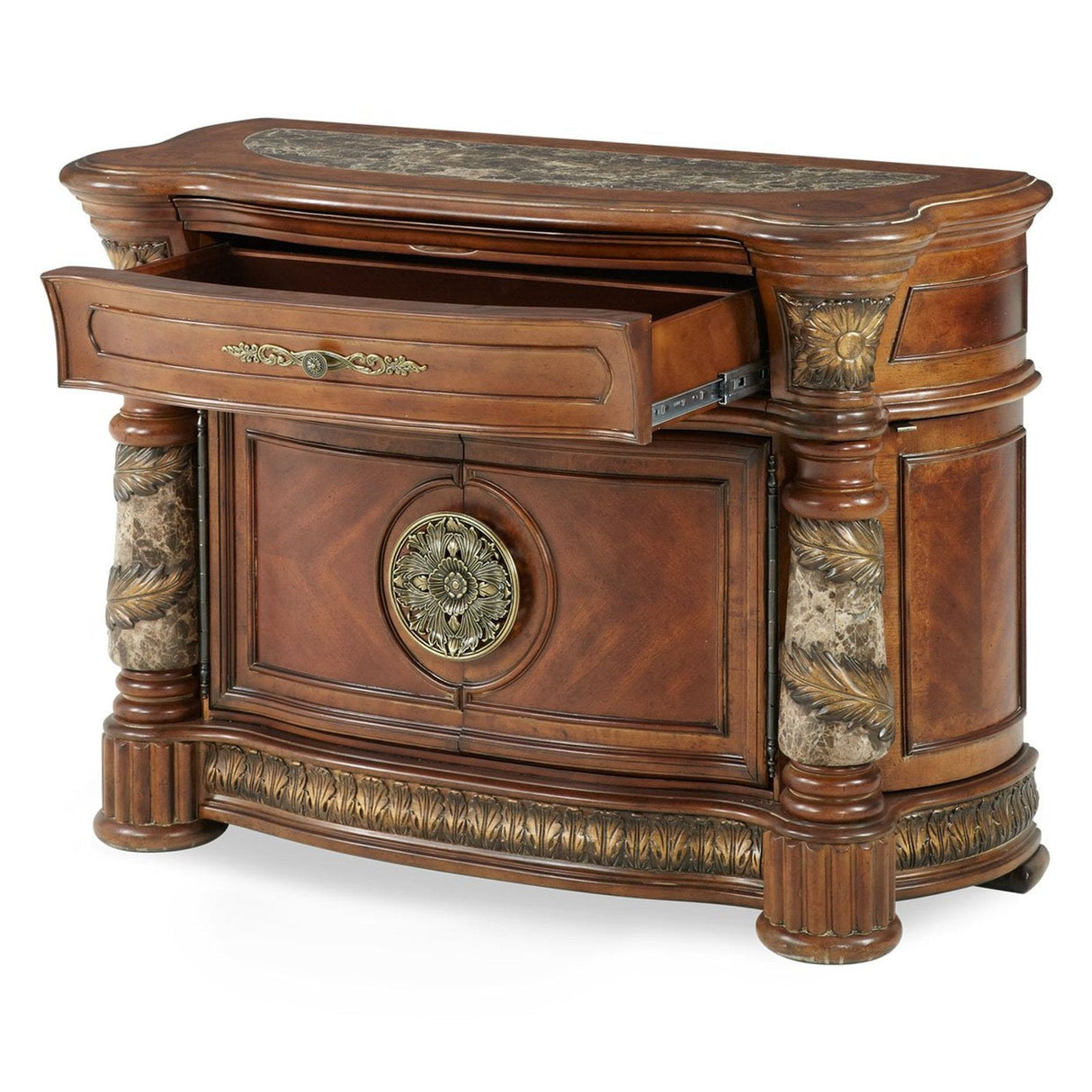 Michael Amini Villa Valencia Bachelor'S Chest - Home Elegance USA