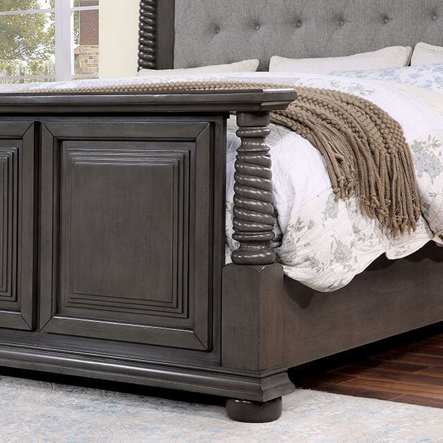 Furniture of America Esperia Queen Bed CM7711GY-Q-BED - Home Elegance USA