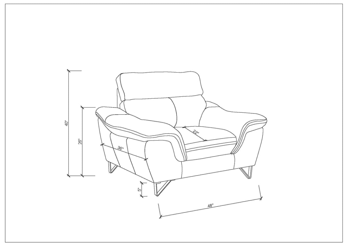 Genuine Leather Chair