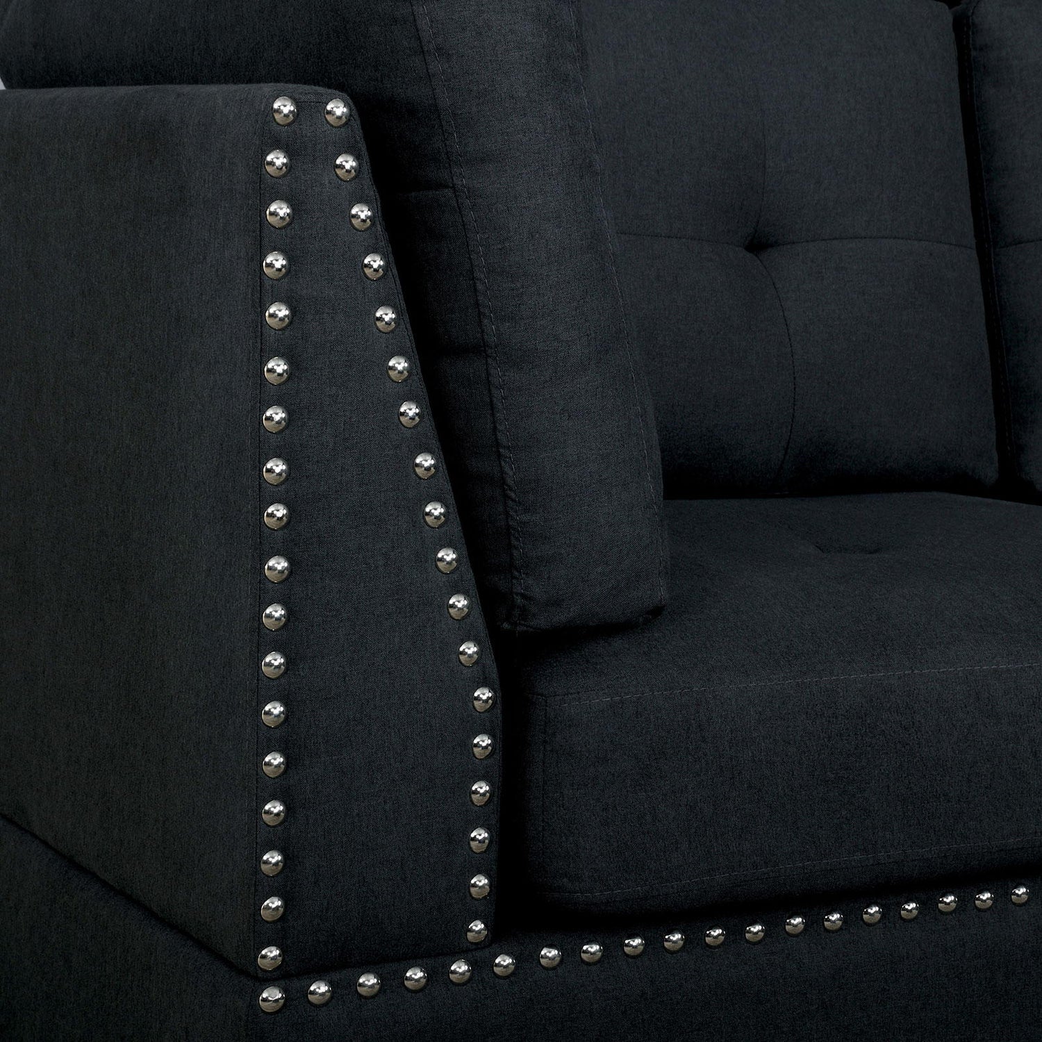 Lita - Sectional - Gray - Home Elegance USA