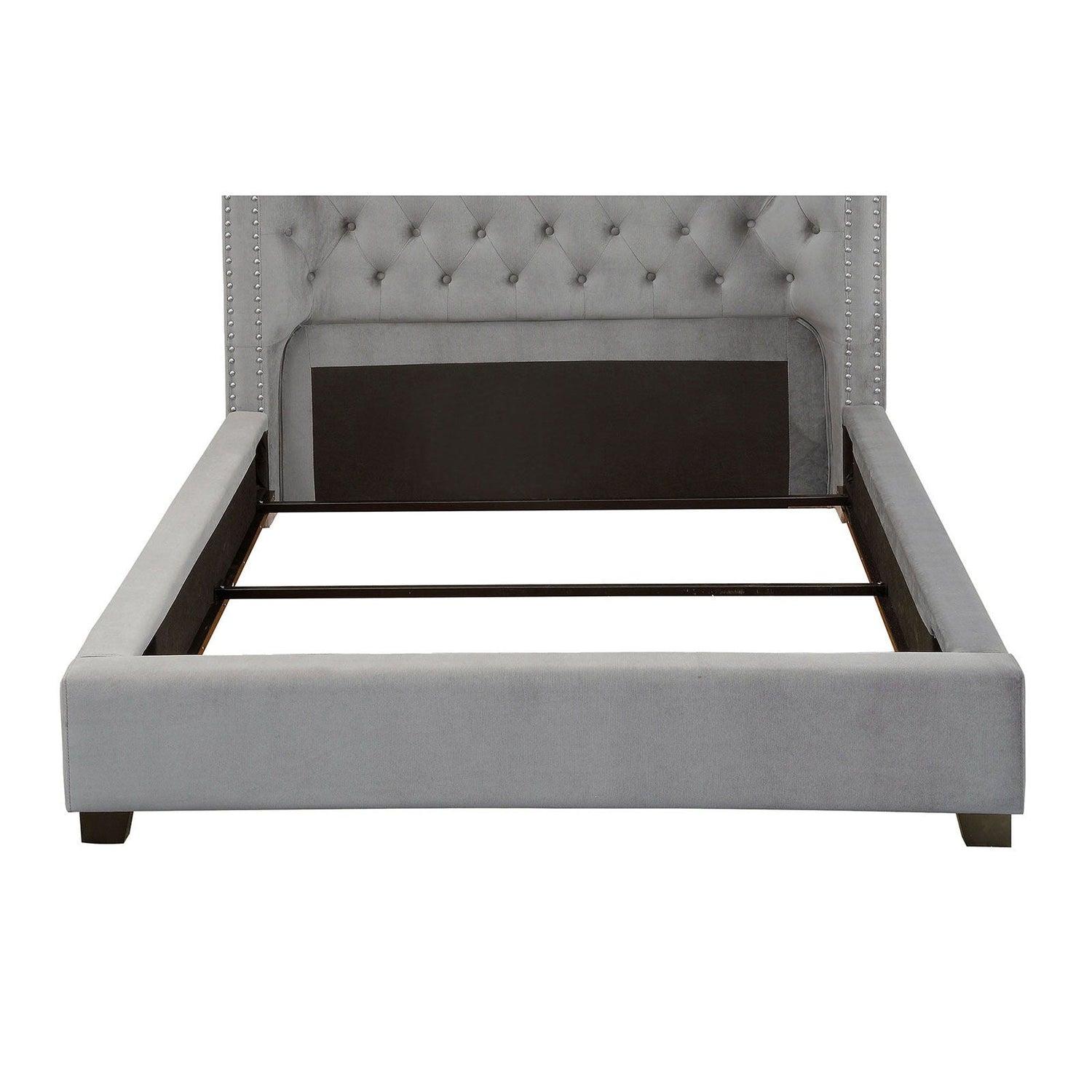 Cayla - Cal.King Bed - Gray - CM7779GY - CK - BED - VN - Home Elegance USA - 3