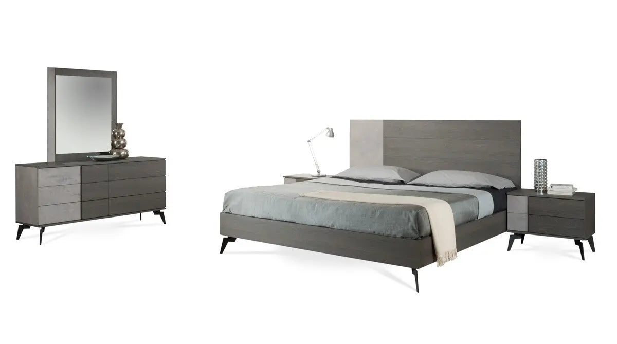 Vig Furniture - Nova Domus Italian Modern Faux Concrete & Grey Dresser - Vgacpalermo-Drs