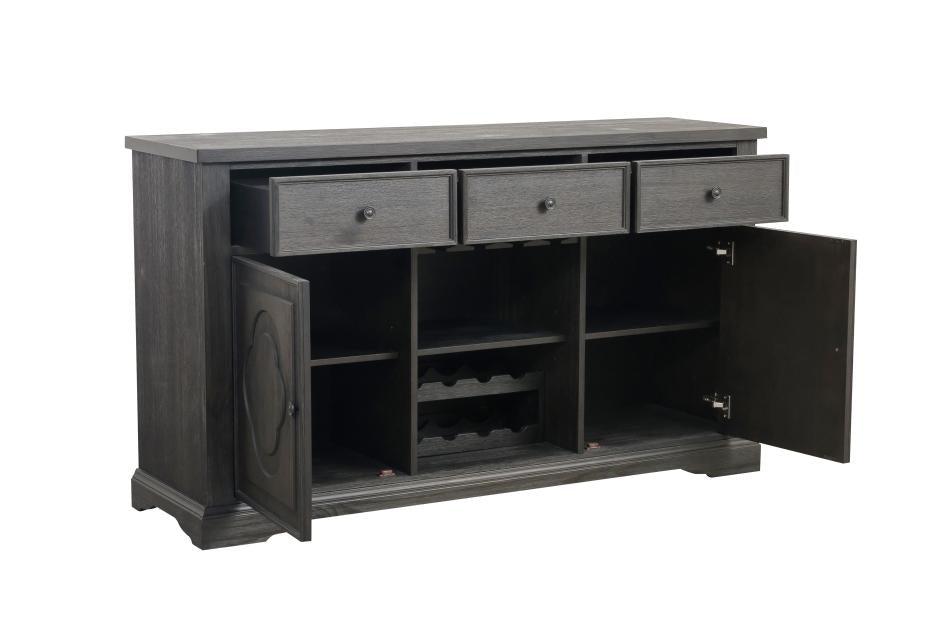 Arasina Dark Pewter Server 5559N - 40 | Homelegance | Home Elegance USA