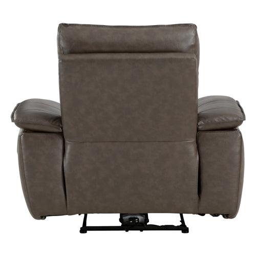 Homelegance - Moroni Power Reclining Chair With Power Headrest In Dark Brown - 8259Rfdb-1Pwh