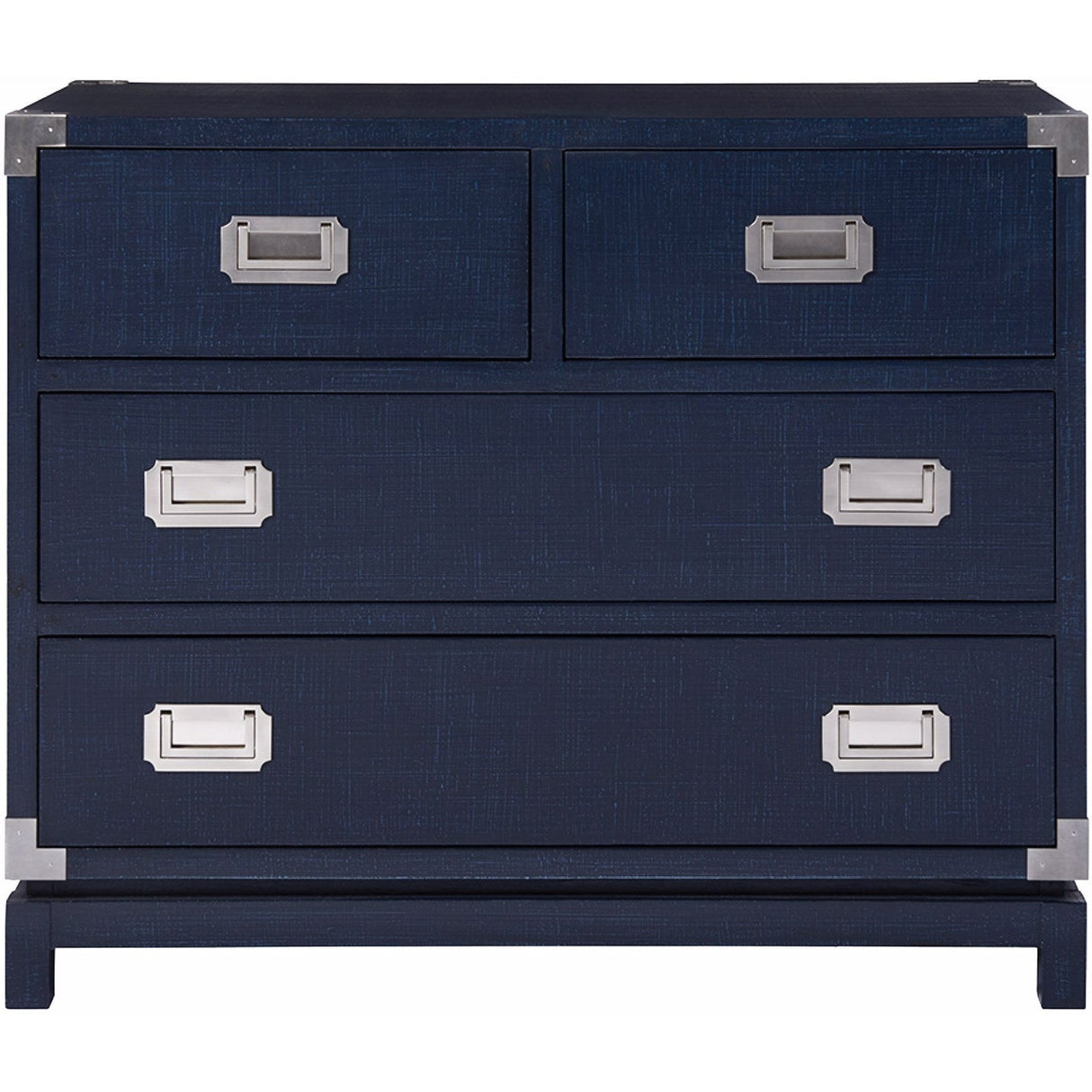 Coastal Campaign Chest Marina Finish 4-Drawer Storage – Universal Furniture