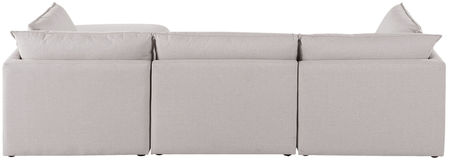 Mackenzie - Modular Sectional 4 Piece - Beige - Home Elegance USA