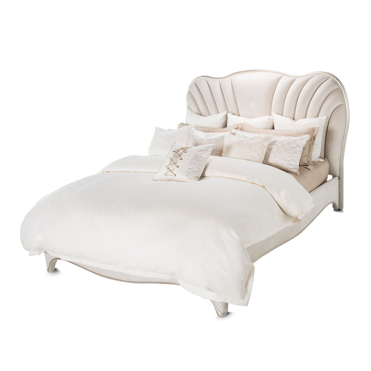 Michael Amini London Place Upholstered Panel Bed - Home Elegance USA
