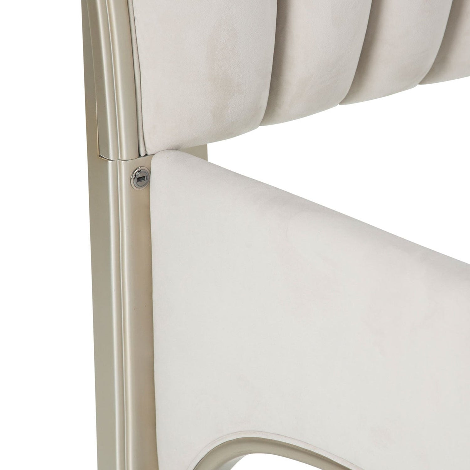 Michael Amini London Place Upholstered Panel Bed - Home Elegance USA