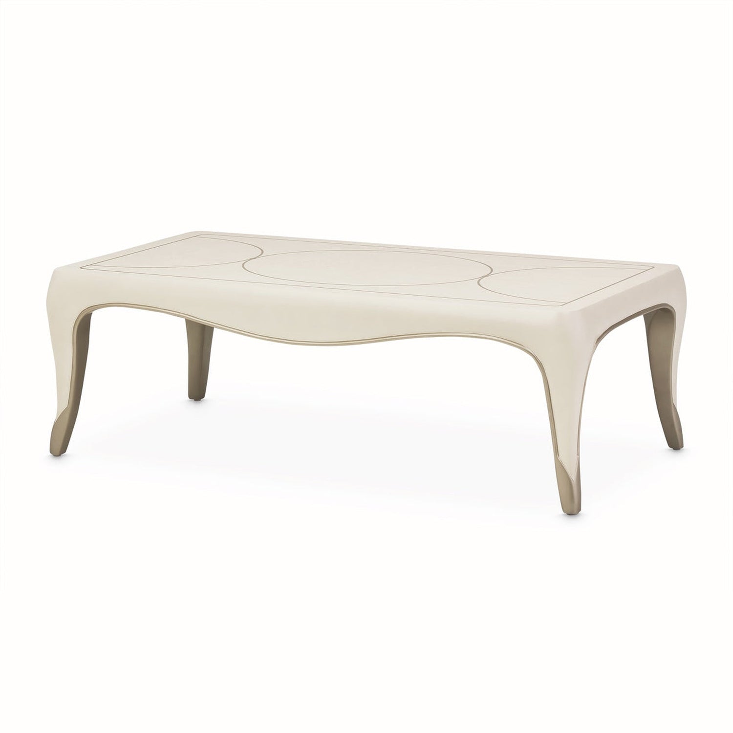 Michael Amini London Place Rectangular Cocktail Table - Home Elegance USA