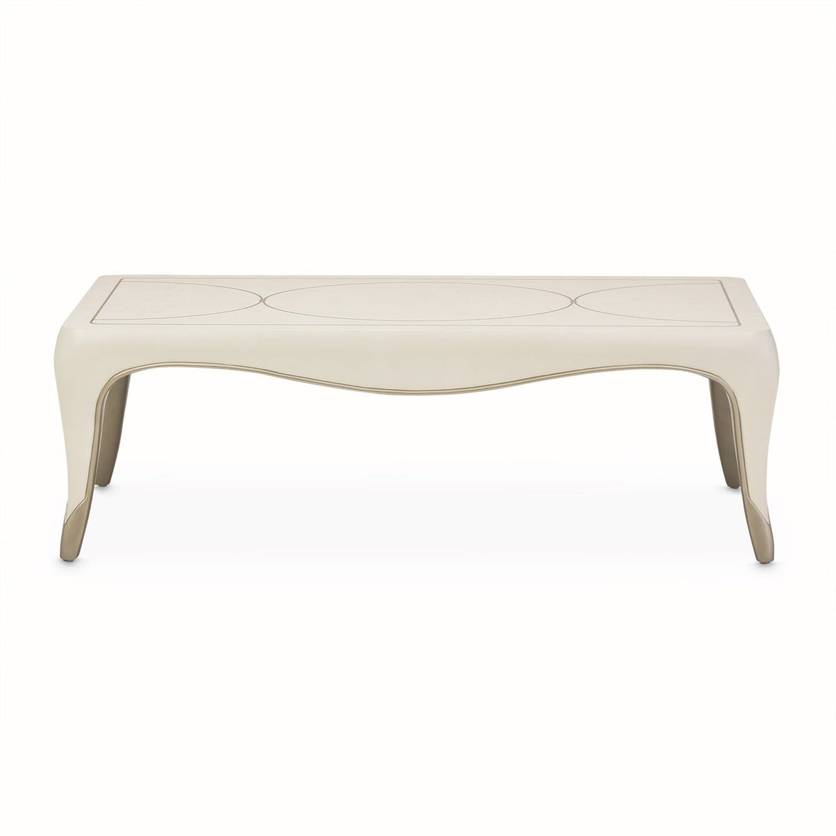 Michael Amini London Place Rectangular Cocktail Table - Home Elegance USA