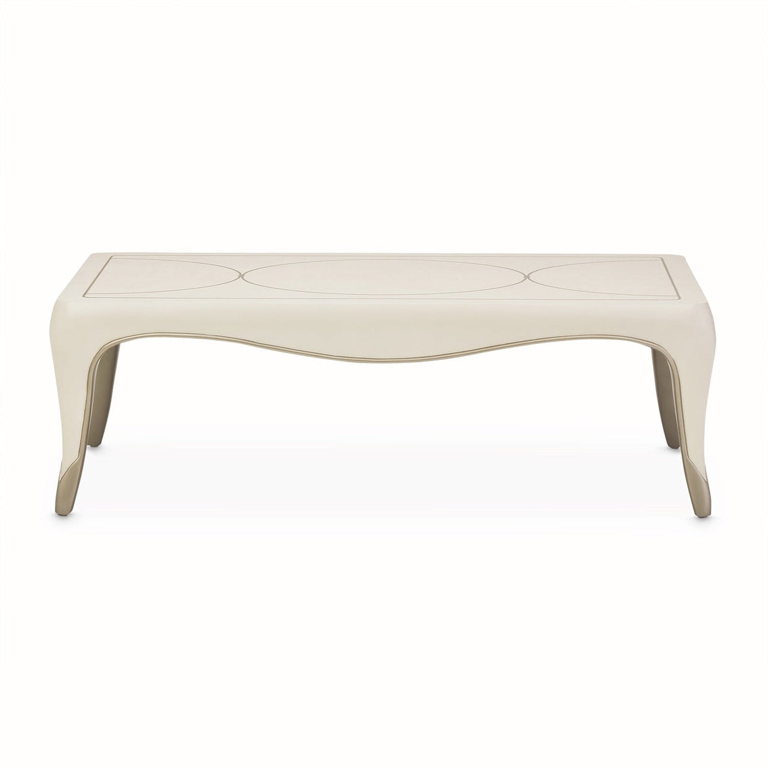 Michael Amini London Place Rectangular Cocktail Table - Home Elegance USA
