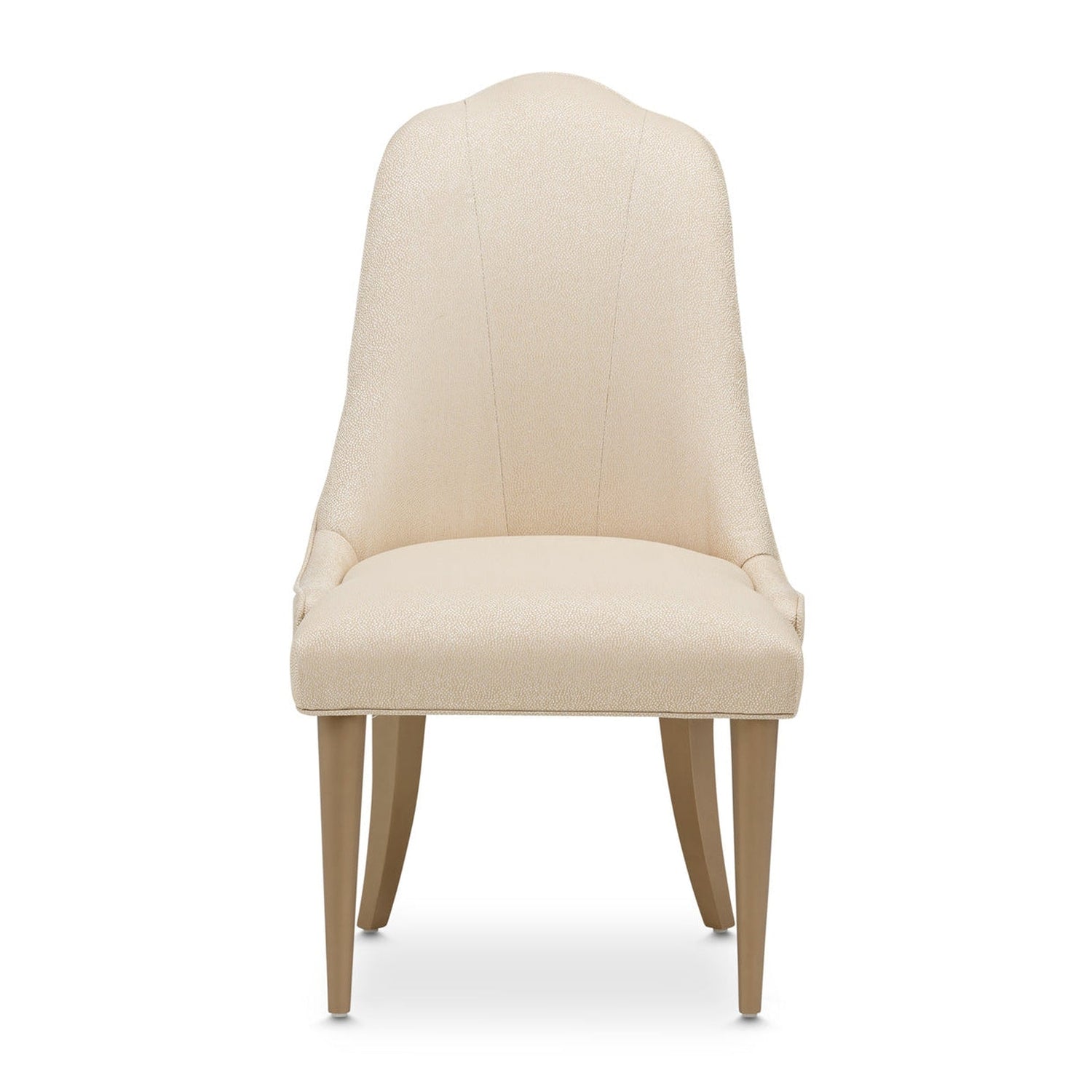 Michael Amini Malibu Crest Crotch Mahogany Side Chair - Set Of 2 - Home Elegance USA