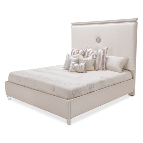 Michael Amini Glimmering Heights Upholstered Bed - Home Elegance USA