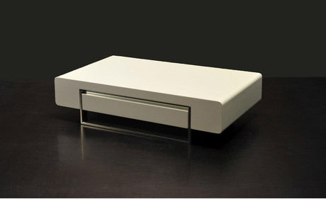 902A Modern Coffee Table In White - 17888 | J&M | Home Elegance USA