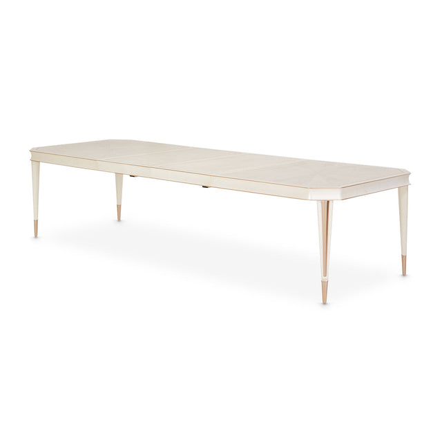 Aico Furniture - La Rachelle Rectangular Dining Table In Medium Champagne - 9034000-136