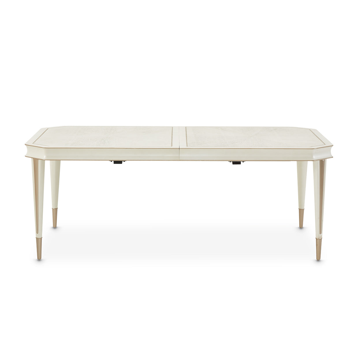 Aico Furniture - La Rachelle Rectangular Dining Table In Medium Champagne - 9034000-136