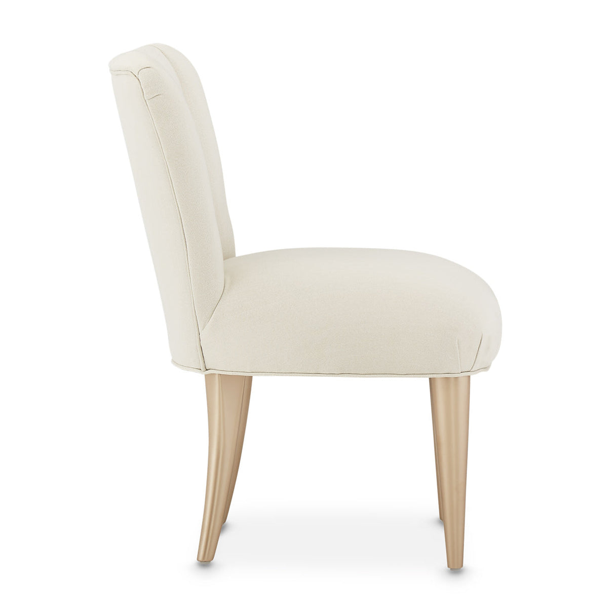 Aico Furniture - La Rachelle Vanity Desk Chair In Medium Champagne - 9034244-136