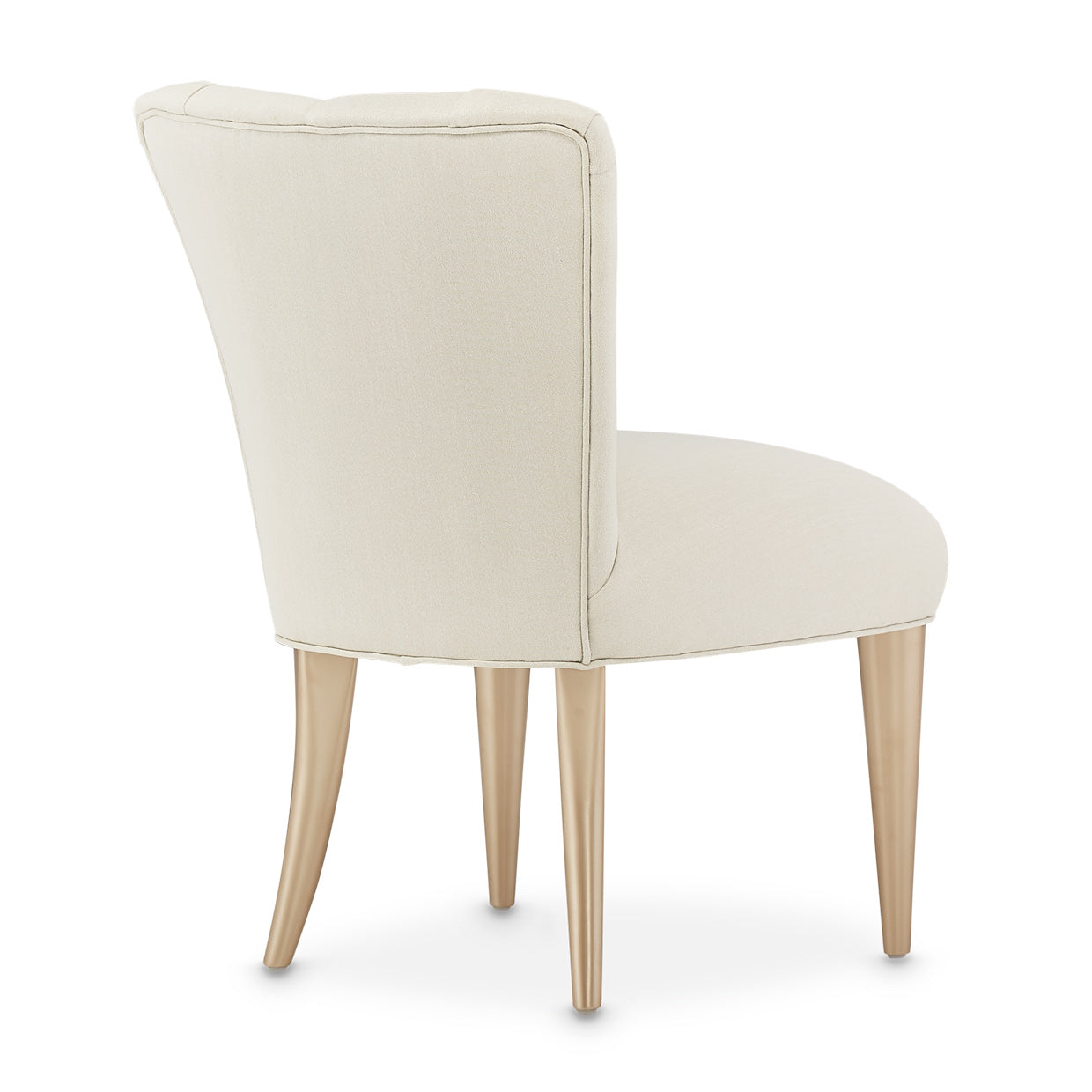 Aico Furniture - La Rachelle Vanity Desk Chair In Medium Champagne - 9034244-136