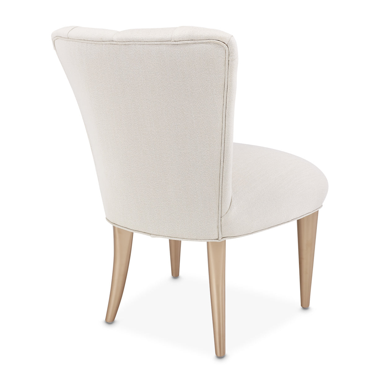 Aico Furniture - La Rachelle Vanity Desk Chair In Medium Champagne - 9034244-136