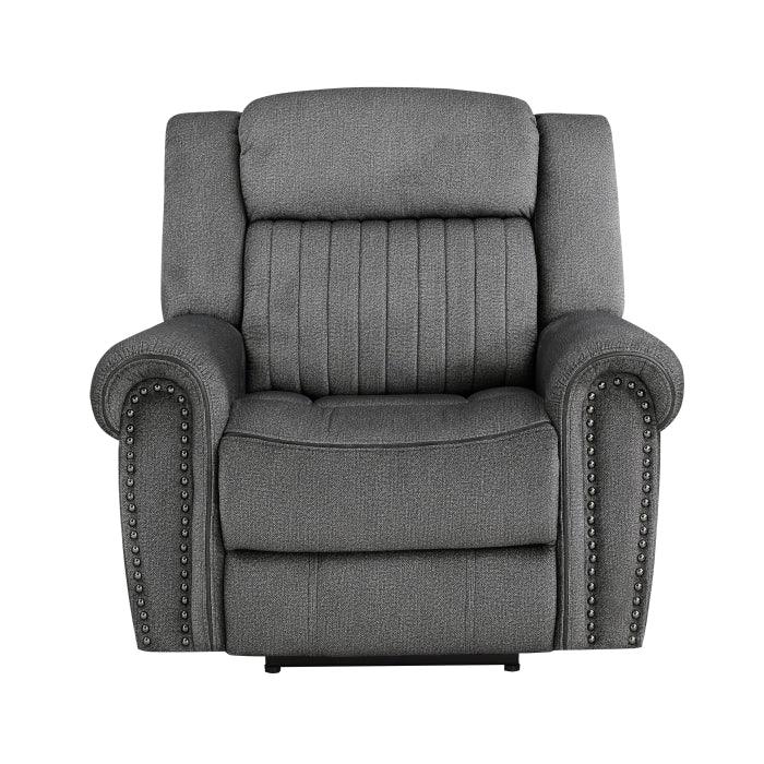 Brennen Power Reclining Chair In Charcoal 9204Cc - 1Pw | Homelegance | Home Elegance USA