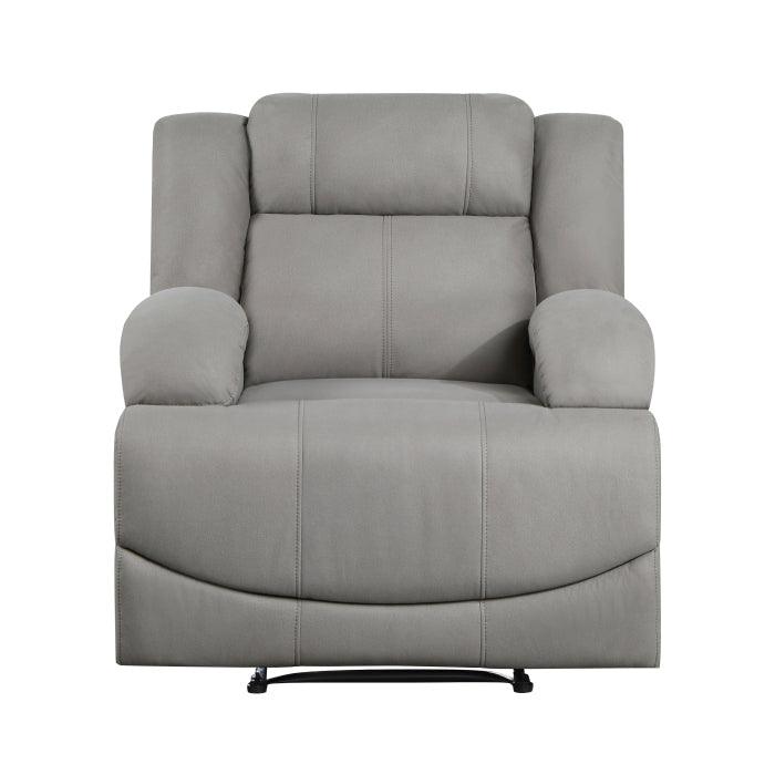 Camryn Reclining Chair In Gray 9207Gry - 1 | Homelegance | Home Elegance USA