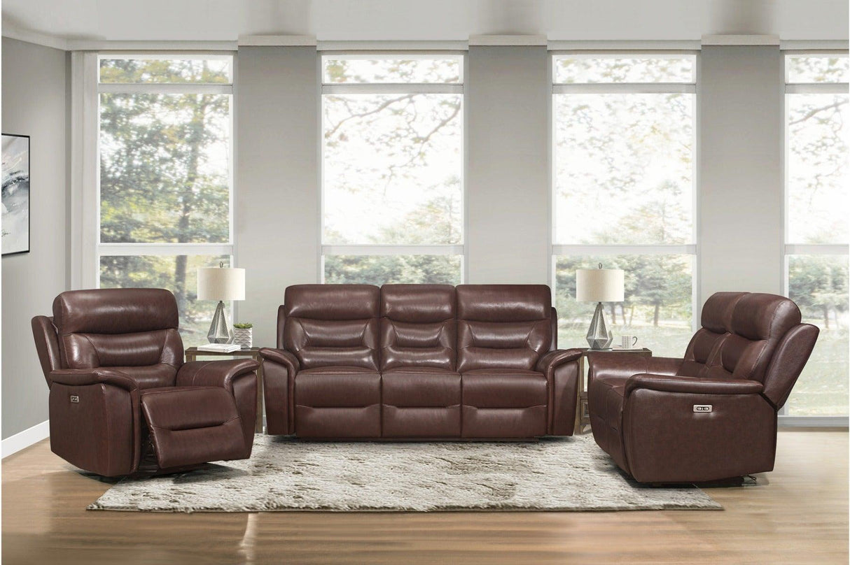 Armando 3 Piece Double Reclining Living Room Set 9445Br - 3Set | Homelegance | Home Elegance USA