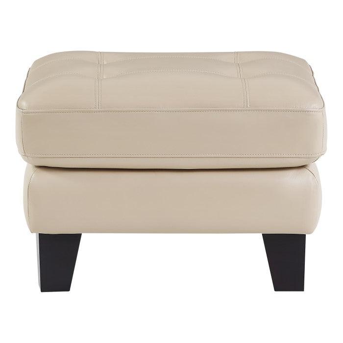Homelegance - Spivey Ottoman In Beige - 9460Be-4
