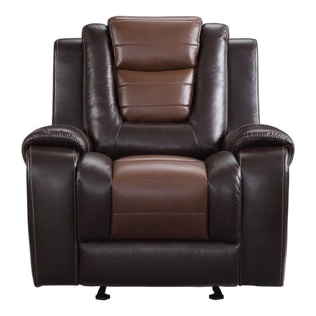 Briscoe Glider Reclining Chair In Dark Brown 9470Br - 1 | Homelegance | Home Elegance USA