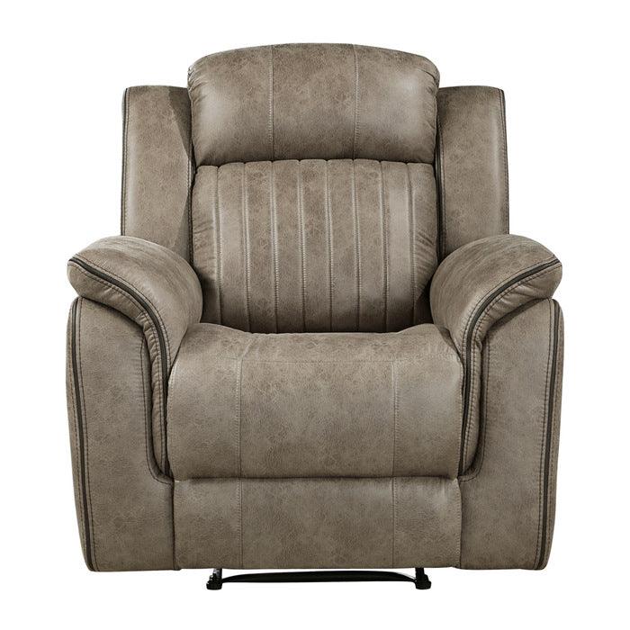 Homelegance - Centeroak Reclining Chair In Sandy Brown - 9479Sdb-1