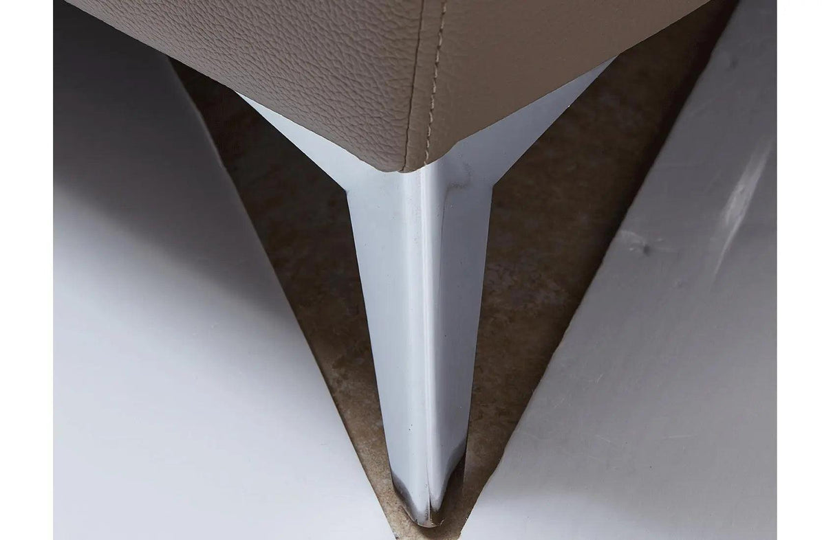 950 Premium Leather Sectional In Brown Color | ESF | Home Elegance USA