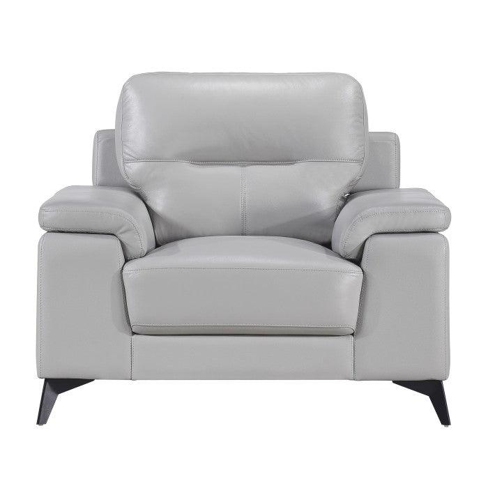 Homelegance - Mischa Chair In Silver Gray - 9514Sve-1