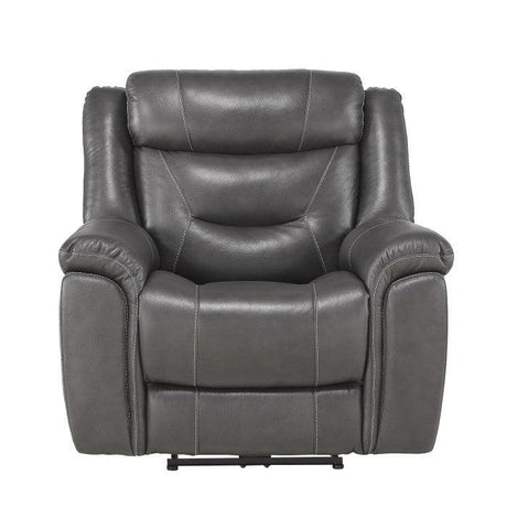 Homelegance - Kennett Power Reclining Chair With Power Headrest And Usb Port In Dark Gray - 9528Dgy-1Pwh