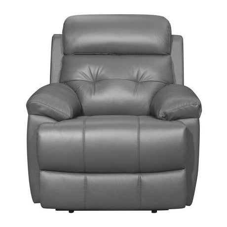 Homelegance - Lambent Reclining Chair In Dark Gray - 9529Dgy-1