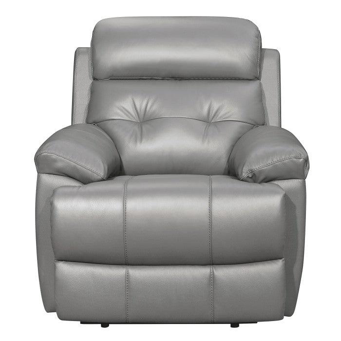 Homelegance - Lambent Reclining Chair In Gray - 9529Gry-1