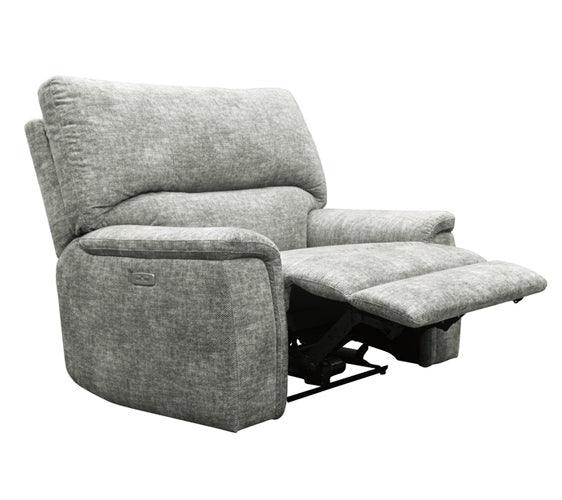 Homelegance - Hooper Power Reclining Chair With Power Headrest And Usb Port In Smoke Gray - 9531-1Pwh