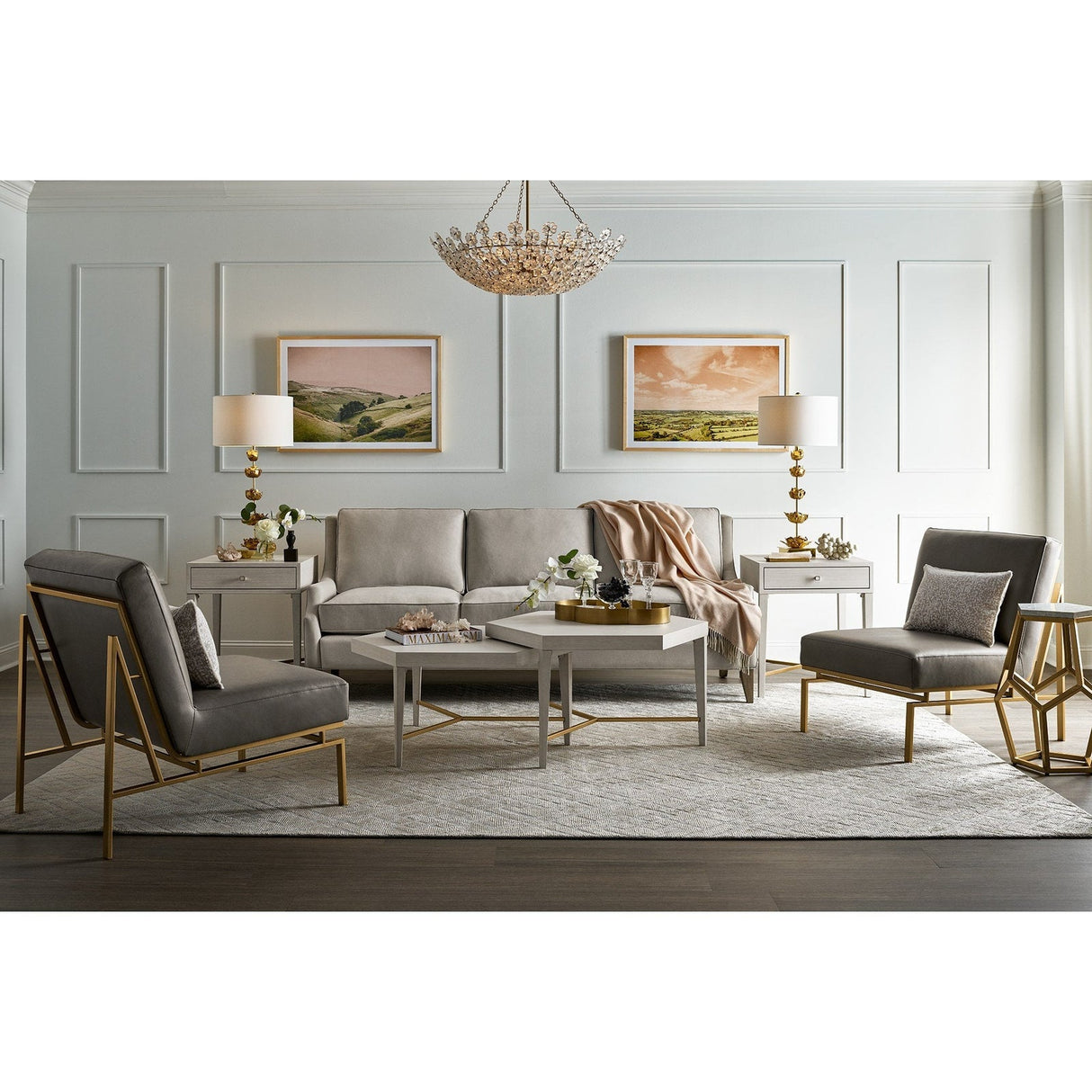 Love Joy Bliss Hollywood Accent Chair | Universal
