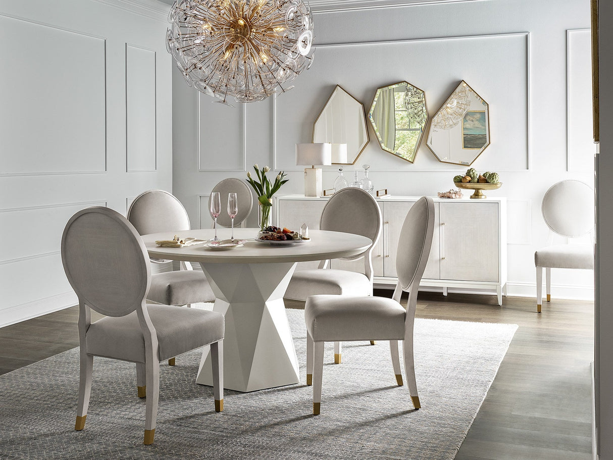 Love Joy Bliss Oval Back Side Chair - Set Of 2 | Universal