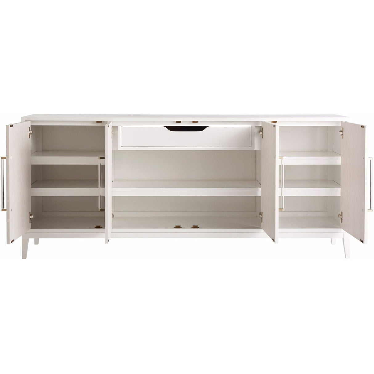 Desert Rose Sideboard Alabaster White Lacquer – Universal Furniture