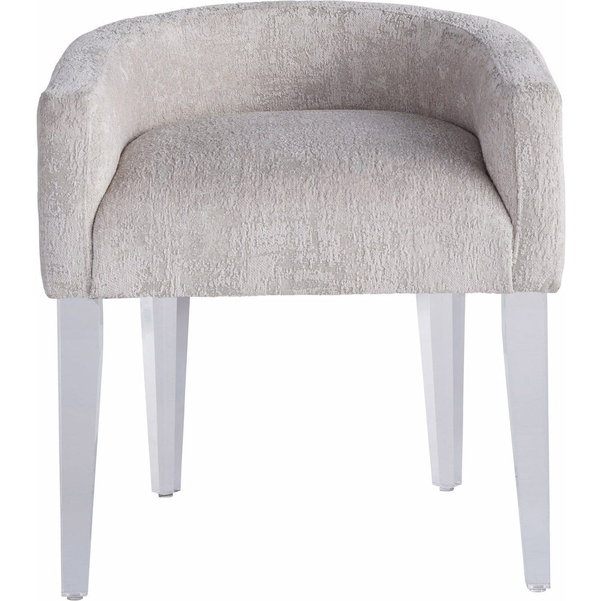Love Joy Bliss Vanity Chair Bubbly Champagne Fabric with Acrylic Legs – Universal