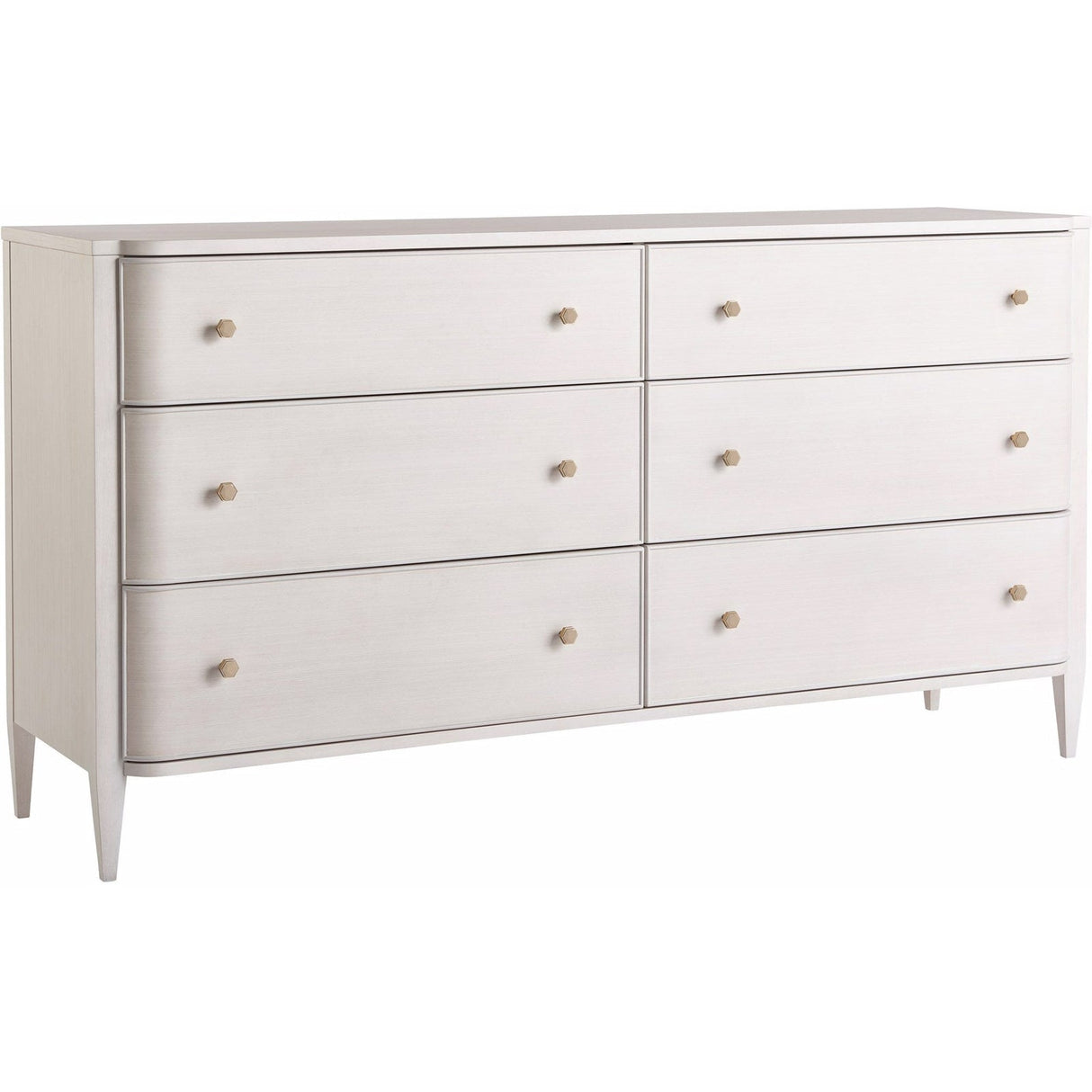 Chelsea Dresser Alabaster Finish with 6 Drawers | Universal