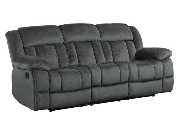 Homelegance - Laurelton Charcoal Double Reclining Sofa - 9636Cc-3