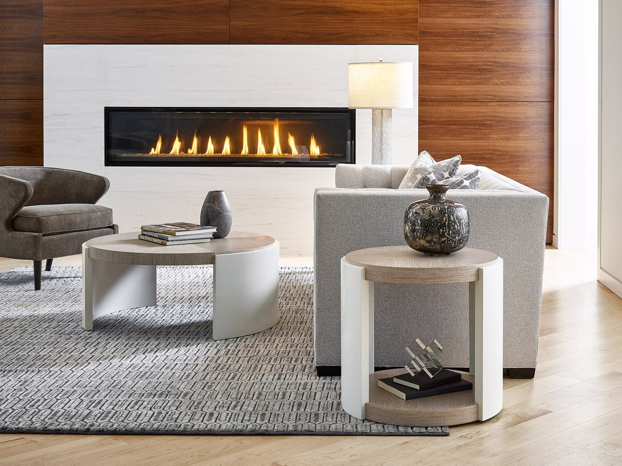 Modern Round End Table | Universal